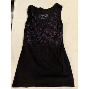 Vintage Rare Women's Harley Davidson Tank Top Size XL Black Hills Sturgis SD